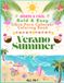 Coloring Book Summer: All IN 1 (Bold and Easy Bilingual): Libro de Colorear de Verano: All IN 1 (Grueso y Fácil Bilingüe)