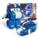 Super Wings Transformer Supercharged Lucie vliegtuig, ca. 12,7 cm hoog, kinderpop, speelgoedvliegtuig en robotfiguur voor jongens en meisjes vanaf 3 jaar