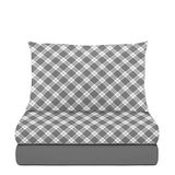COMPLETE SCOTTISH GREY COMPLETE EENPERSOONSBEDSET 441