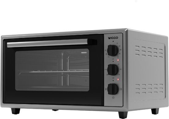 Wiggo WMO-E456(X) - Mini Oven - 45L - 2000W - Stainless Steel - 5 Year Warranty