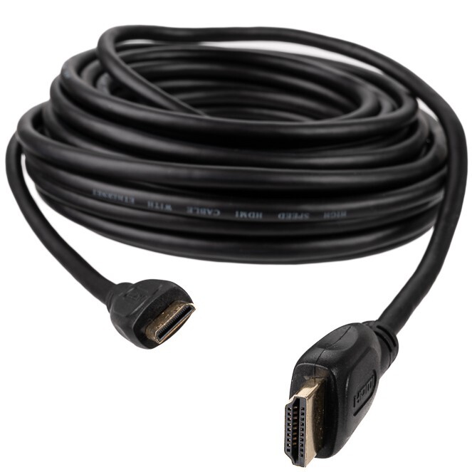 Caruba HDMI male - Mini HDMI male Cable (no chipset), 10 m