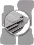 Wielganizator Piotr Miedziński Grijze automatten voor BMW 3 Serie E36 cabriolet (1993-2001)
