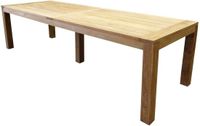 AVH-Collectie Krista dining tuintafel 300x100x77,5 cm teak bruin/terre rechthoekig