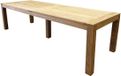 AVH-Collectie Krista dining tuintafel 300x100x77,5 cm teak bruin/terre rechthoekig