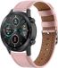 Strap-it Bracelet en cuir pour smartwatch - Convient pour Honor Magic Watch 2 - Rose - 42mm