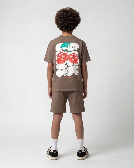 Black Bananas KIDS CHERRY SUPPLY TWINSET Brown Unisex 116