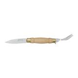 Imex El Zorro 54060 mes met vork van roestvrij staal, lemmet 6 cm, heren, bruin, 6 cm