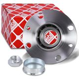 febi bilstein 171142 wiellagerset met wielnaaf, ABS impulsring en asmoer, 1 stuk