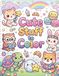 Cute Stuff to Color: Coloring book for kids adults teens relaxing stress relieving fun birthdays cute animals kawaii