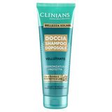 CLINIANS Fluweelachtige doucheshampoo na de zon met vitamine E en lijnzaadextract, 250 ml