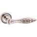 Fimet Poignée BLOSSOM 1378-261 en laiton, BB-Buntbart - Argent français antique