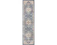 Safavieh Tapijtloper Magnolia Blauw Viscose 69 x 244 cm