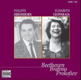 Outhere Pavane Records Philippe Hirshhorn & Elisabeth Leonskaja - Beethoven | Brahms | Prokofiev (CD)