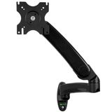 StarTech.com ARMPIVWALL - Screen Table Support - Black - 12" - 30"