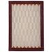 Flair Rugs laagpolig rechthoekige wollen vloerkleed 290x200 cm - rood