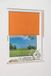 K-home Klemmfix mini verduisteringsrolgordijn, stof, oranje, 90 x 150 cm