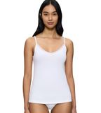 Triumph Feel Of Cotton Spaghetti Top 10224994-0003 Wit