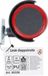 BGS Do it yourself BGS Zwenk-duowiel - rood/zwart - 50 mm