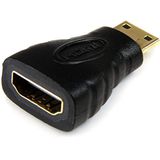 StarTech.com HDMI® naar Mini HDMI® adapter bus/stekker - HDMI kabel/koppeling voor camera naar een tv of monitor - 1080p