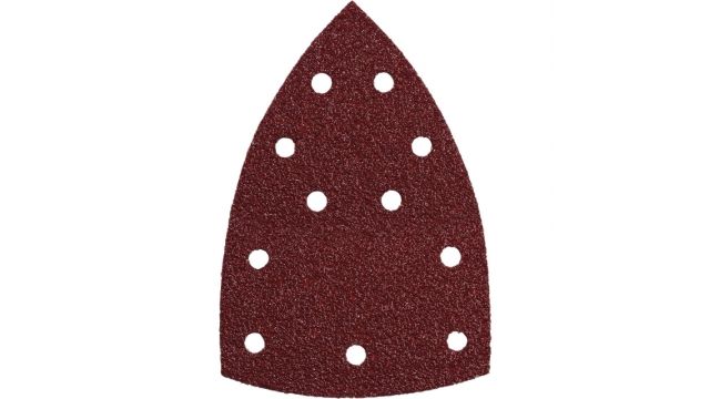 Graphite Schuurpapier MULTI K80 95x135mm 5 Stuks Verpakking Velcro