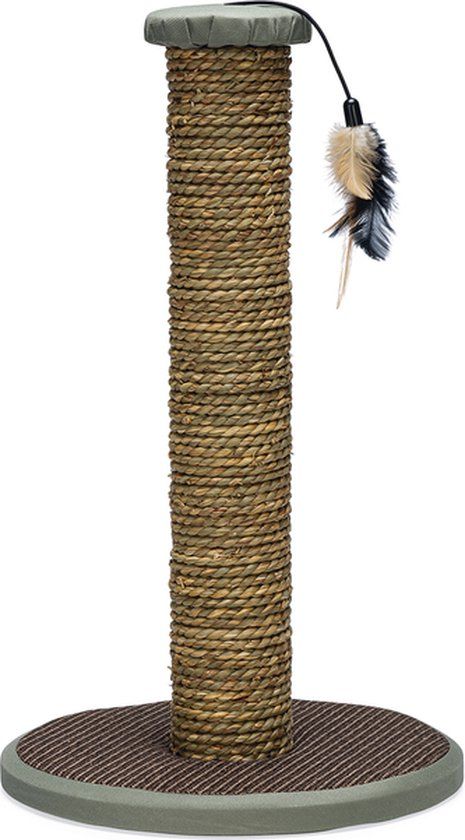 Beeztees Rofra Krabpaal - 30x30x49 cm - Bruin