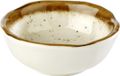 APS Melamine schaaltje "stone art", bruin, ø8xh3 cm, set van 4 stuks