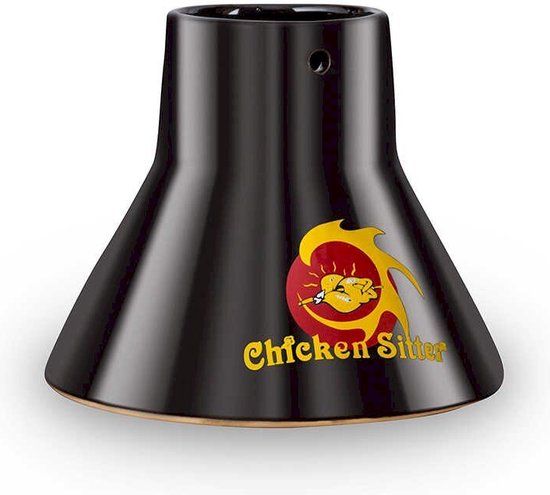 Patton BBQ Chicken sitter voor Kamado - Zwart