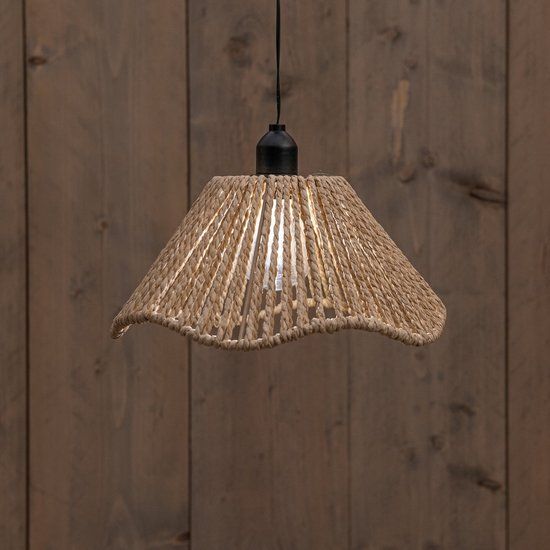 Annas collection - Solar lamp edison 25x12 cm naturel