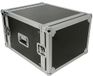 Citronic RACK:8U flightcase Zwart