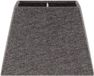 Home Sweet Home Stoffen Lampenkap Rechthoekig Grijs 20 x 14 x 14 cm E27 Fitting