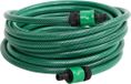 Syfax Poolschlauch 20m Grün PVC verstärkt witterungs- und UV-beständig inkl. Anschluss-Set