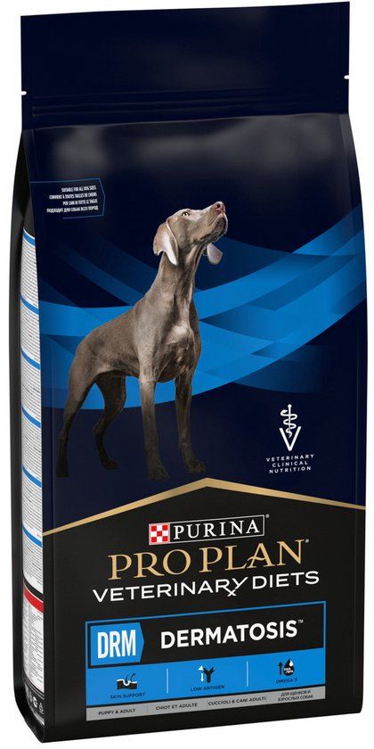 Purina Pro Plan Veterinary Diets Canine DRM Dermatosis - Hondenvoer - 3 kg