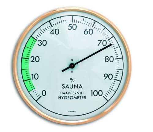 TFA Analoge sauna-hygrometer, luchtvochtigheid, hittebestendig