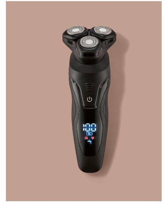 Cien Beauty 3-kops Scheerapparaat - Nat en droog - USB oplaadbaar - met trimmer