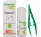 Moskine extracteur de tiques 2-en-1 avec pince à épiler, 9 ml