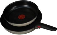 Tefal L8813s Ingenio Set de casseroles 22/26 cm Noir