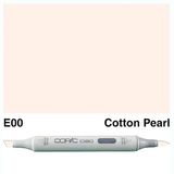 COPIC Ciao Marker Type E - 00, Cotton Pearl, veelzijdige layout marker, op alcoholbasis, met een medium breedte en een brush tip