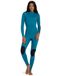 Billabong Duikpak voor dames met ritssluiting op de rug 3/2 mm - marineblauw