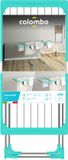 Colombo Droogrek Extensible 20m Multicolor