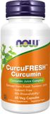 NOW Foods CurcuFRESH 500mg - 60 v-capsules