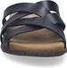 Josef Seibel Fabricia 05 Dames Slippers Zwart Leer