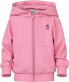 NAME IT - NMFVALONNY LS NREG SWE CARD WH UNB - Meisjes - Sweaters