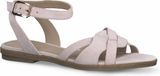 s.Oliver Sandales plates femme 5-5-28100-28 512 Rose Cuir Taille 41