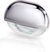 Hella Marine Inox 30° Rond Chaud Blanc Lumière de courtoisie 0.5w Transparent