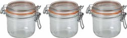Le Parfait Pakket van 15x stuks weckpotten/inmaakpotten met klepdeksel 0.2 liter