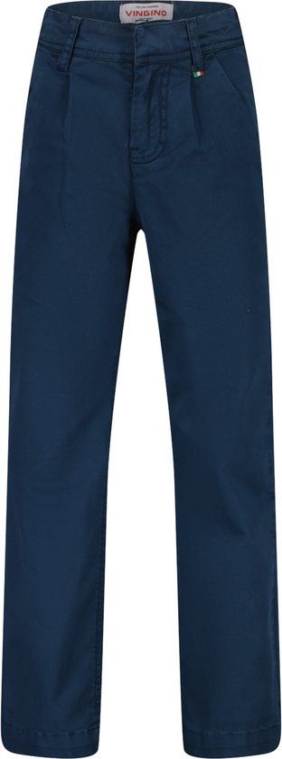 Vingino - Serfec - Jongens - Chinos - Maat 128 - Dark Blue
