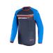 Alpinestars Maillot Maxdura Dual Gris Profond Bleu Royal, Taille : XL