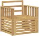 vidaXL - 2 - Pièces - Extérieur - Canapé - Ensemble - Acacia Massif - Bois - Blanc