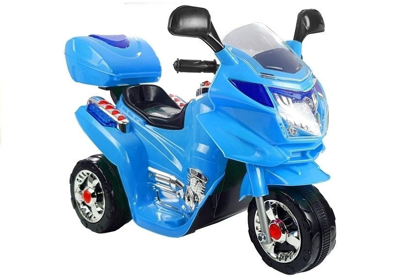 Viking Choice Elektrische kindermotor - accu motor - driewieler - blauw