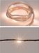 BigBuy Christmas Wreath of LED Lights White